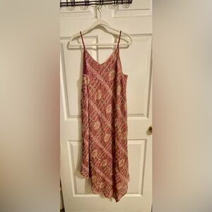 Anthropologie Floreat Lilou beaded slip dress sz 14